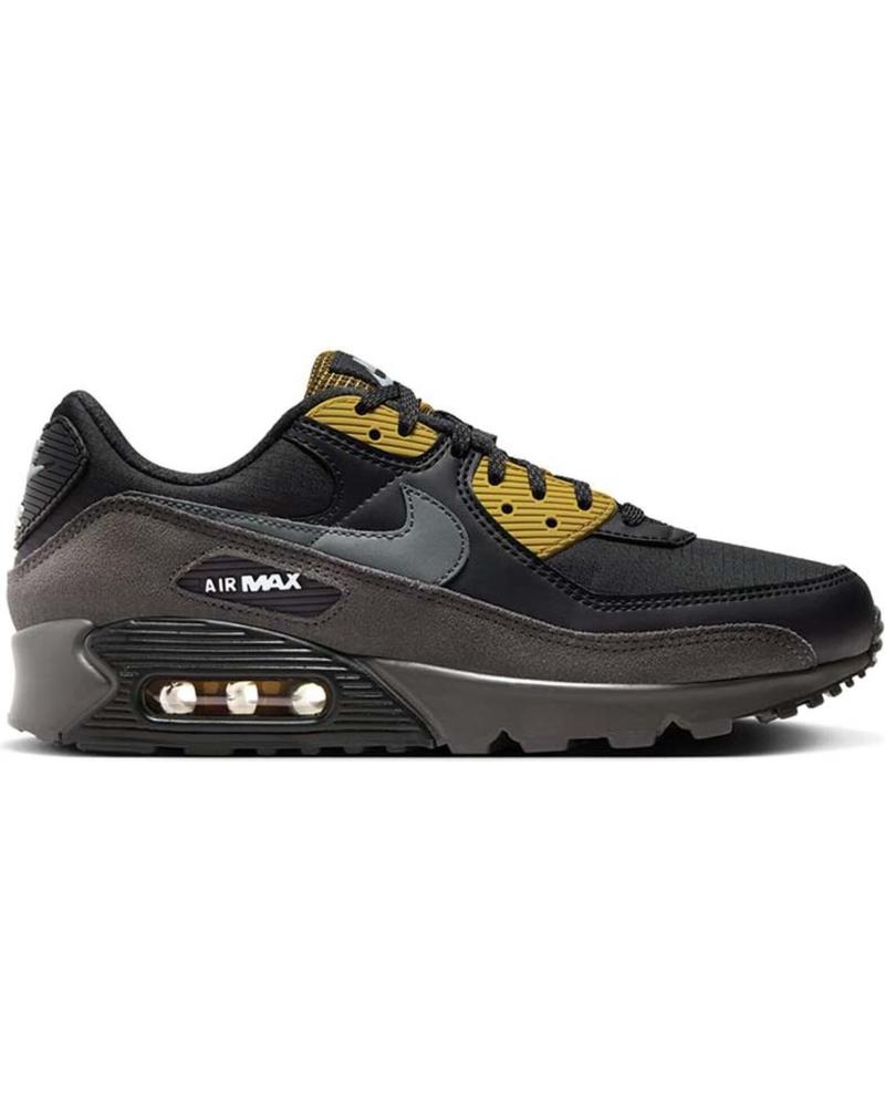 Deportivas de Mujer y Niño NIKE ZAPATILLAS SNEAKERS AIR MAX 90 PARA HOMBRE EN COLOR NEGRO
