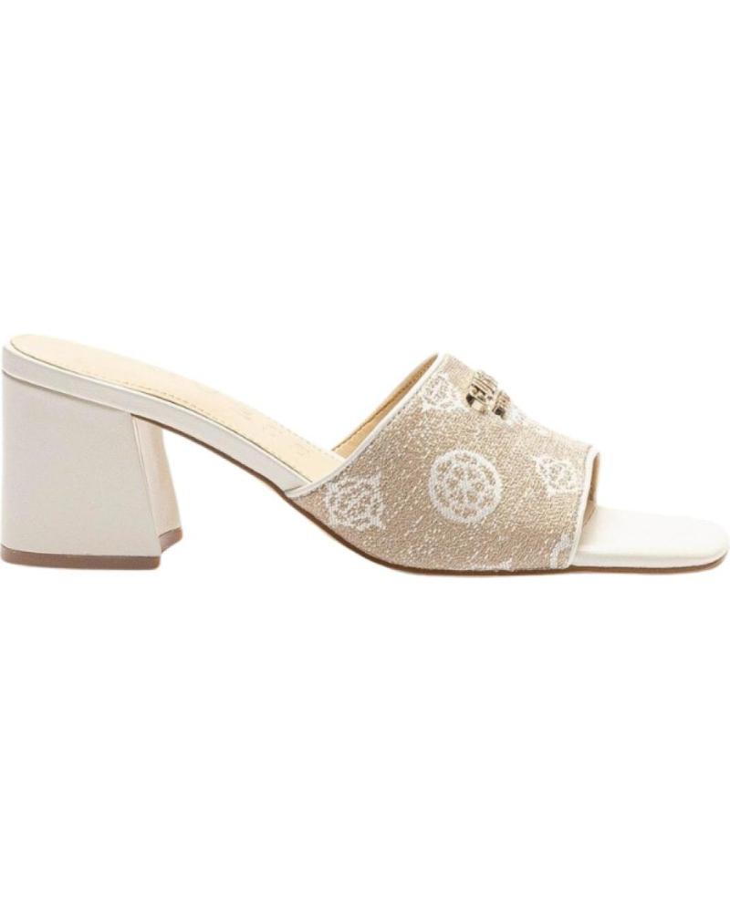 Sandalias de Mujer GUESS SANDALIA GAIDE 4G LOGOTIPO PEONIA BLANCO