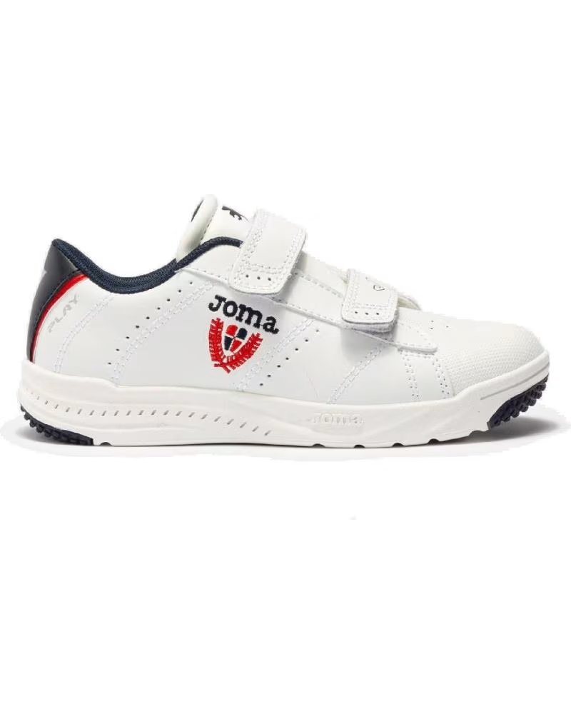 Deportivas de Niã±a y Niã±o Joma Play Jr Velcro Blanco-rojo 2206 - 22 Varios Colores Blanco
