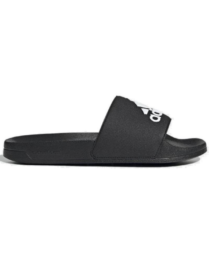 Chanclas de Hombre ADIDAS ADILETTE SHOWER CHANCLA PALA LOG NE-BL - 43 1-3 NEGRO-BLANC