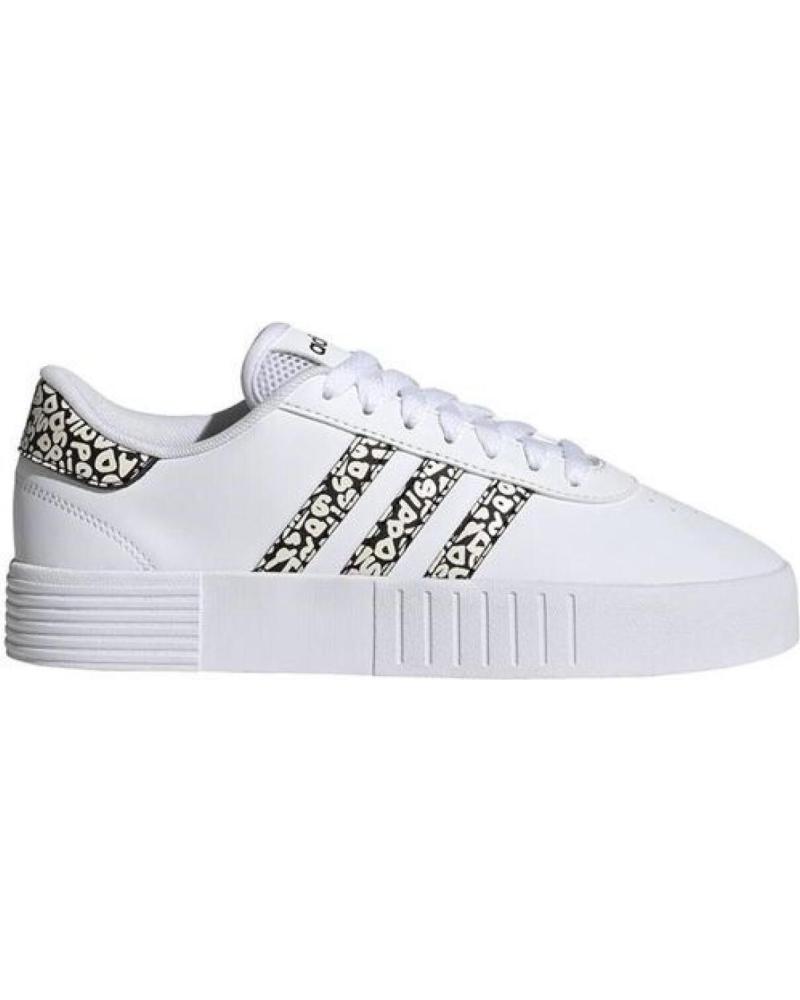 Deportivas de Mujer ADIDAS COURT BOLD W - 38 2-3 BLANCO-NEGRO