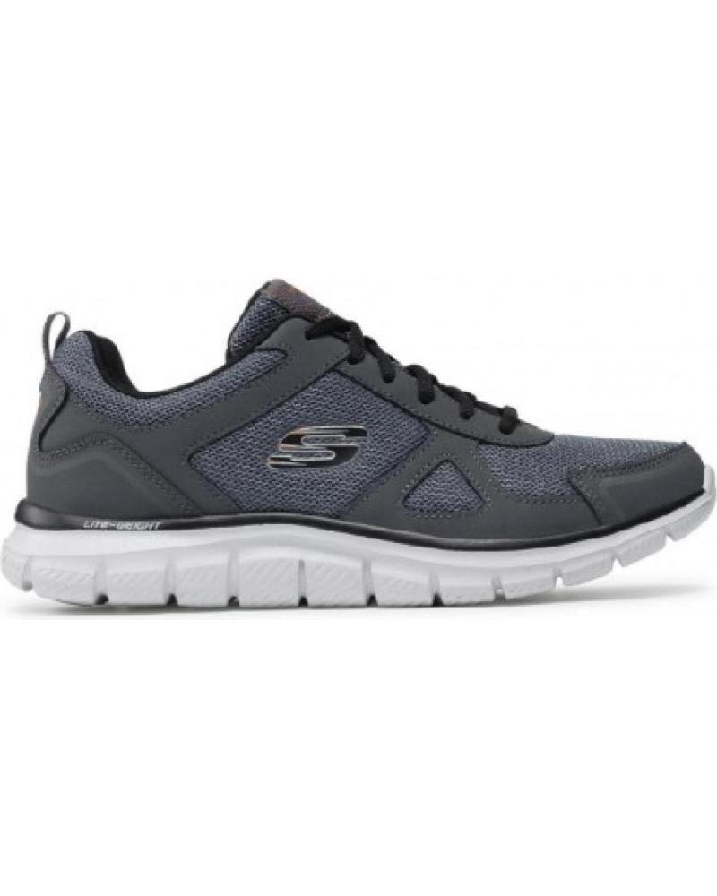 SKECHERS ZAPATILLAS TRACK SCLORIC GRIS-NEGRO CCBK GRIS-NEG CCBK