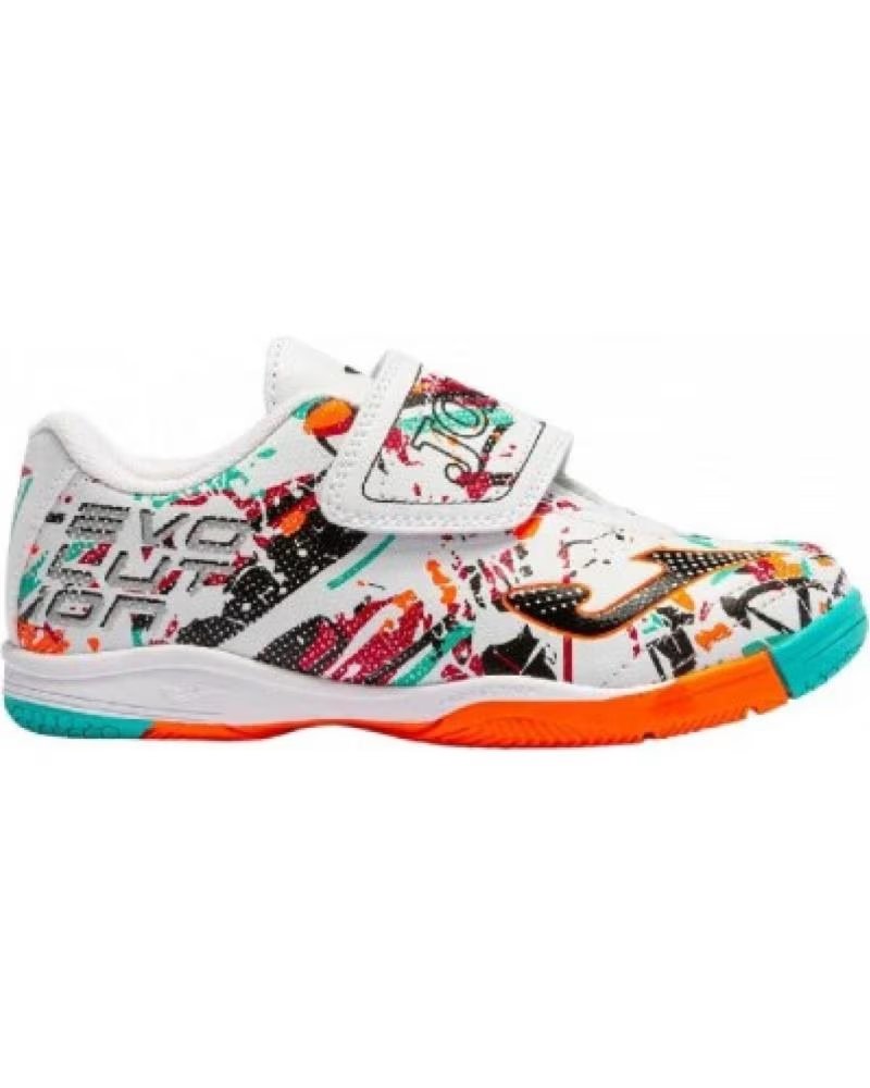 Deportivas de Niña y Niño Joma Deportivos Futbol Grafity EVOLUTIONJR2302 Blanco