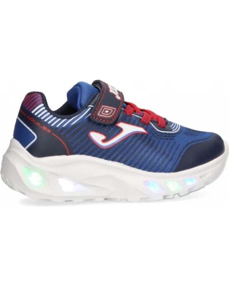Deportivas de Niña y Niño Joma Aquiles con Luces Azul
