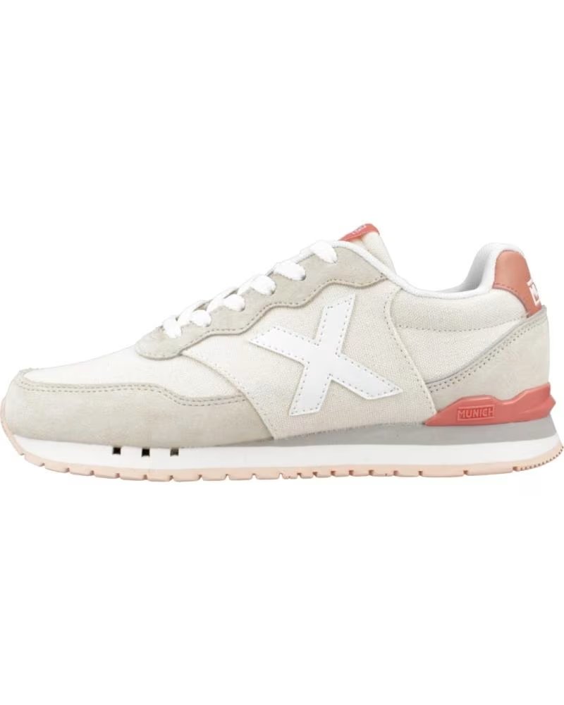 Zapatillas Munich Dash Woman 4150210 Beige y Gris Varios Colores