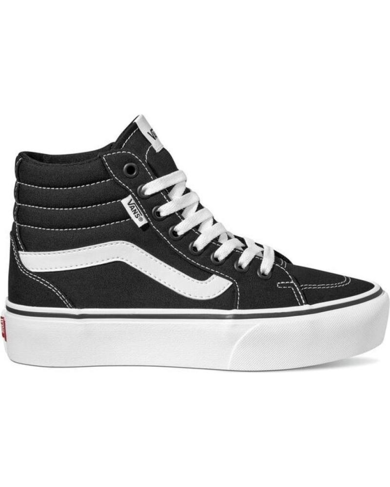 Deportivas de Mujer y Niña y Niño VANS OFF THE WALL VANS FILMORE HI PLATFO CANVAS NEGRO-BLANCO 1871 - 39 VARIOS COLORES