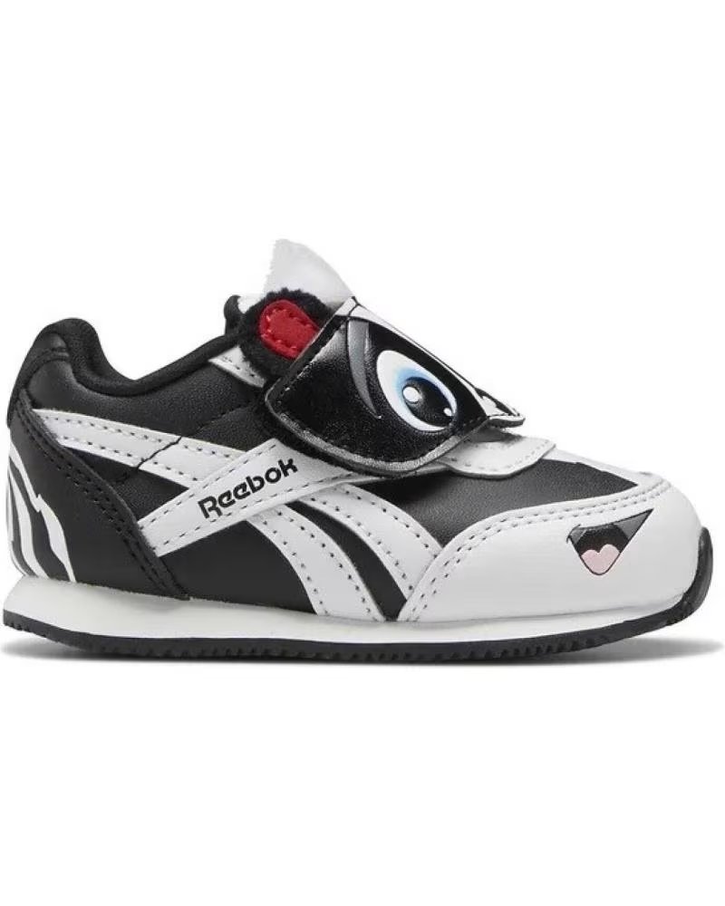 Deportivas de Niña y Niño Reebok Royal Cl Jog Bb - 19 5 Negro-blanco
