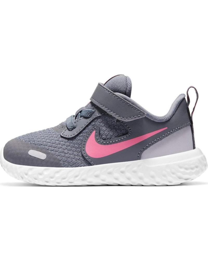 Deportivas de Niña NIKE REVOLUTION 5 TDV GRIS-ROSA 015 - 22 VARIOS COLORES
