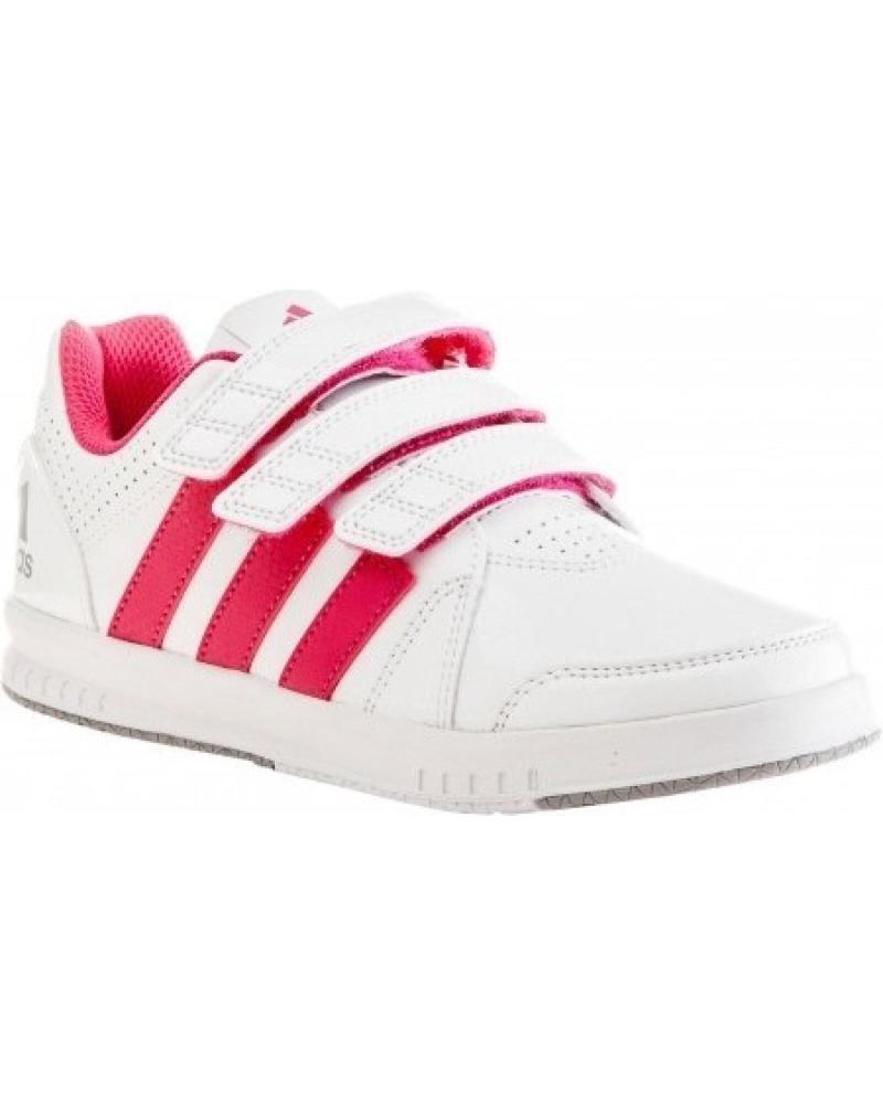 Deportivas de Niña ADIDAS LK TRAINER 7 CF INF - 26 BLANCO-FUCSIA