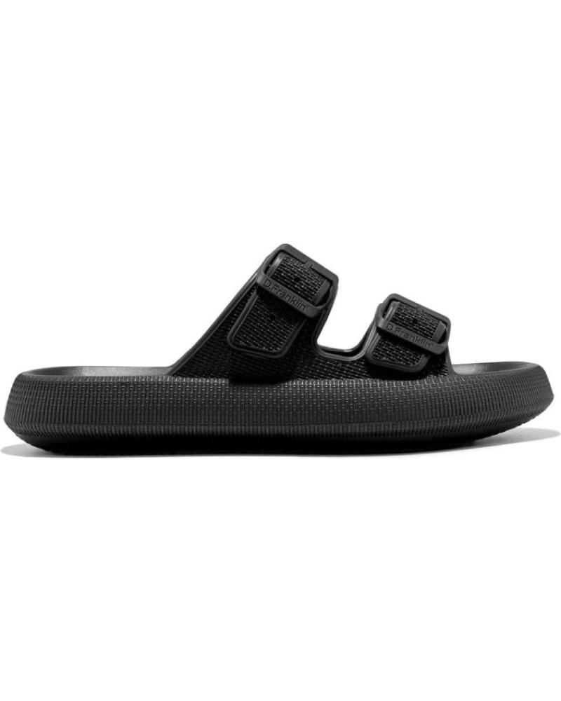 CHANCLAS D. FRANKLIN DFSH 334001 BLOOMER BIO NEGRO AJUSTABLES NEGRO