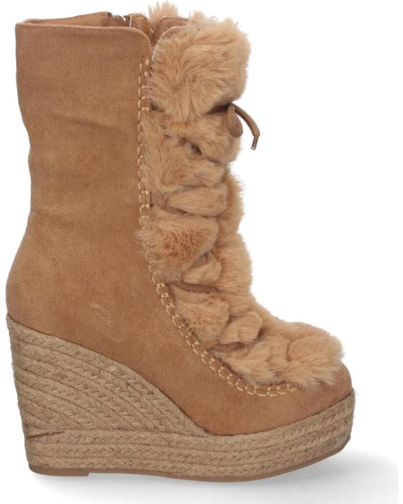 Botas de Mulher PUNTOSALAO BOTAS DE CUNA EN YUTE Y PELO ESTILO AUSTRALIANAS MUJER COLOR VARIOS COLORES