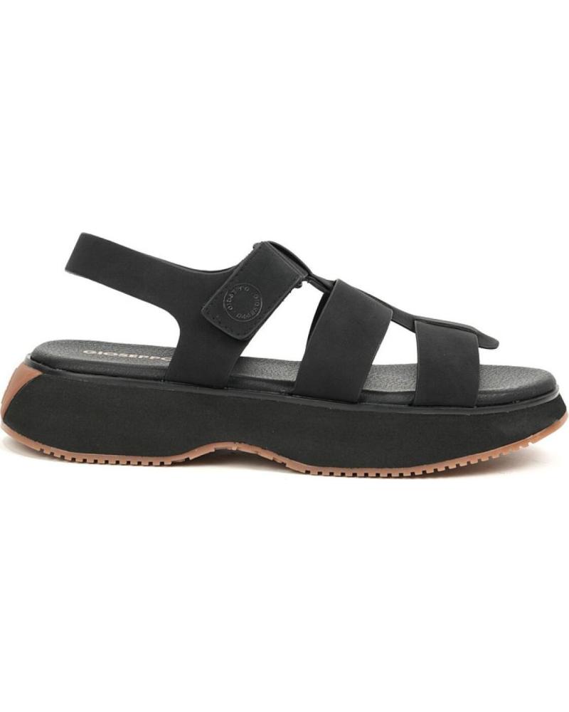 GIOSEPPO GWEEK SANDALIAS PLATAFORMA MUJER NEGRA NEGRO