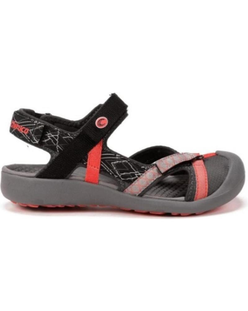 SANDALIAS TREKKING CHIRUCA PALMERA 18 4485318 GRIS CORAL NEGRO