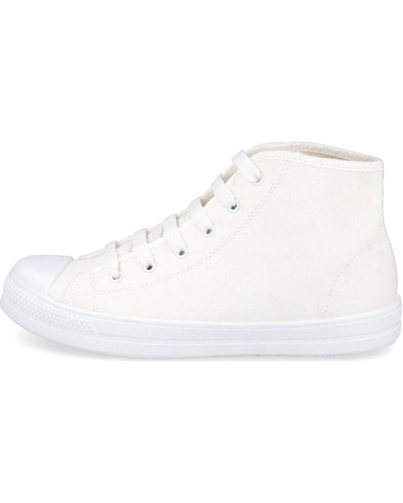 Botines de Mujer y Hombre BUBBLE BOBBLE LR SHOES 0388 BOTAS LONA COSTALERO HOMBRE BLANCO