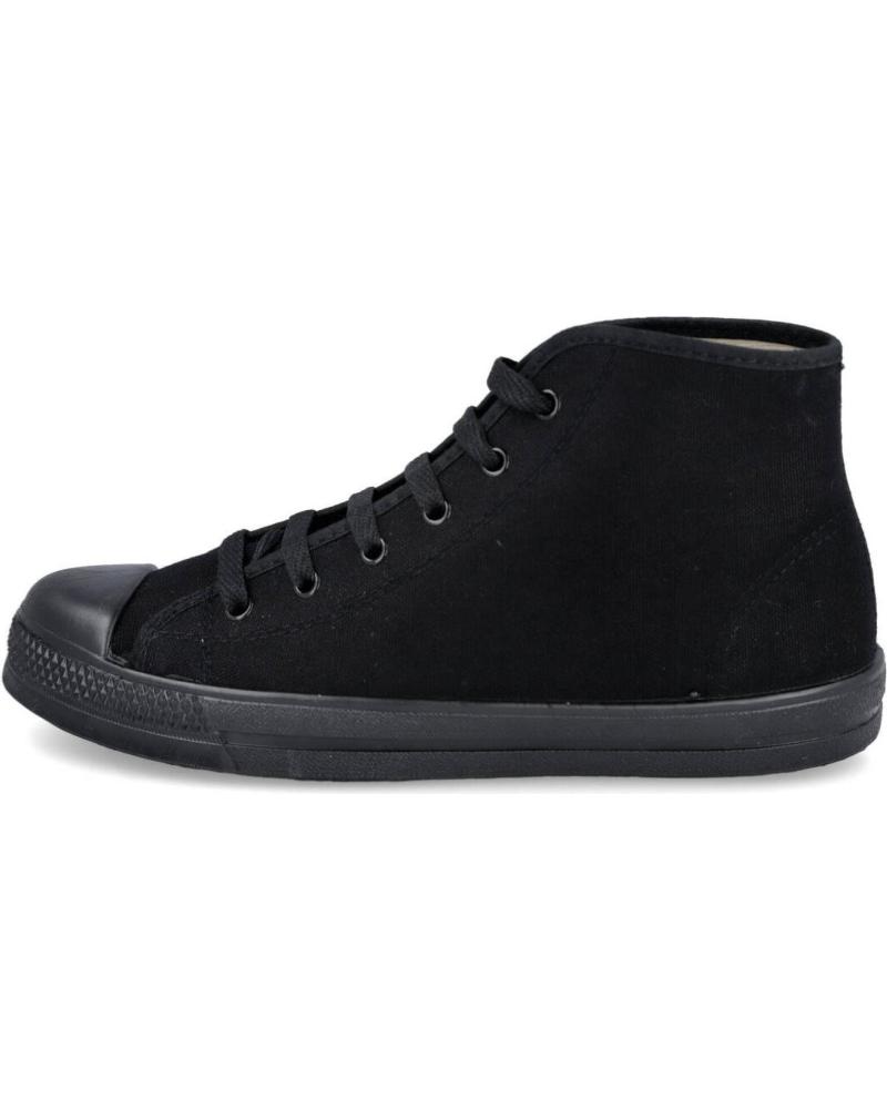 Deportivas de Hombre BUBBLE BOBBLE LR SHOES 0388 BOTAS LONA COSTALERO HOMBRE NEGRO