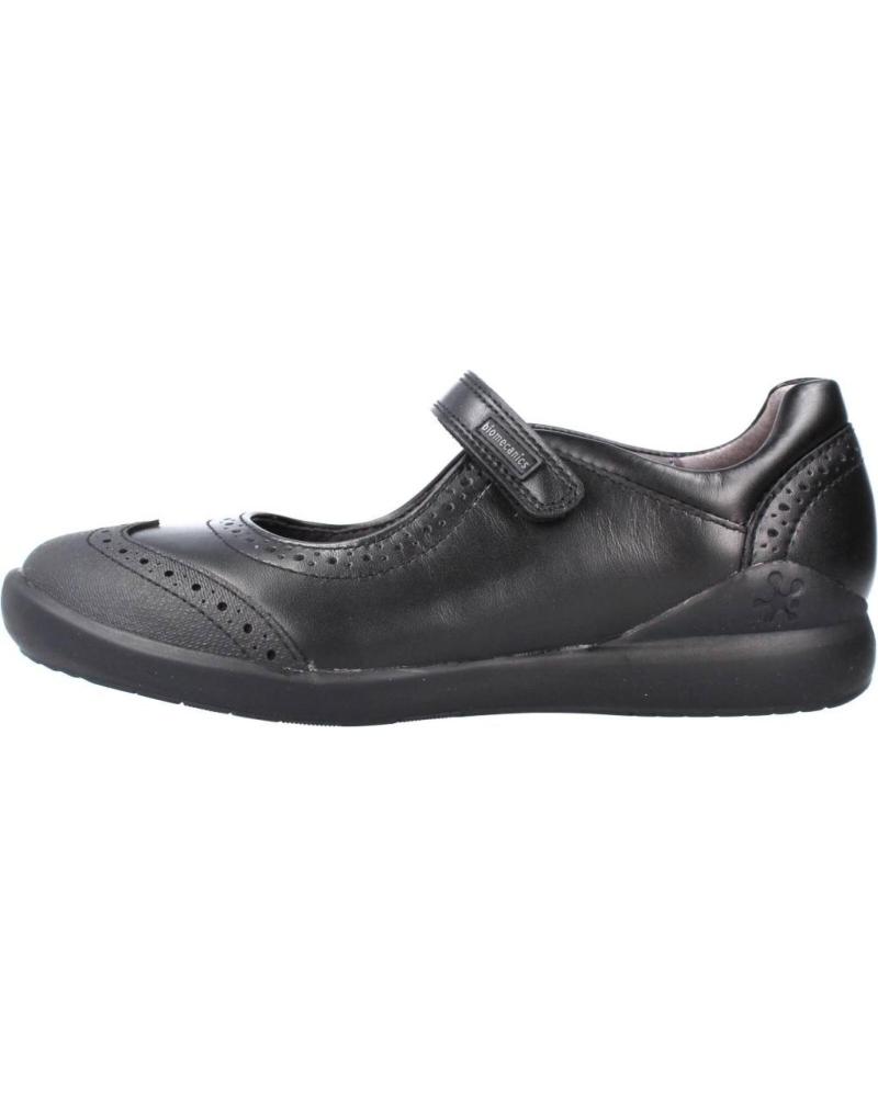 Sapatos de Menina GARVALIN COLEGIAL MERCEDITA CON VELCRO A-NEGRO