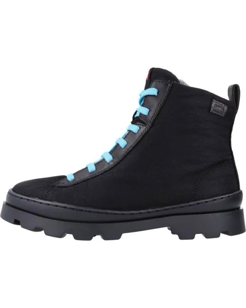Botas de Niña y Niño Camper Botas Nino Modelo Brutus Kids Color Negro Black