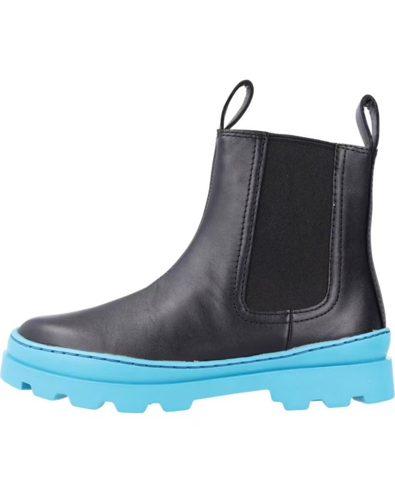 Camper Botas Nino Modelo Brutus Color Negro Black