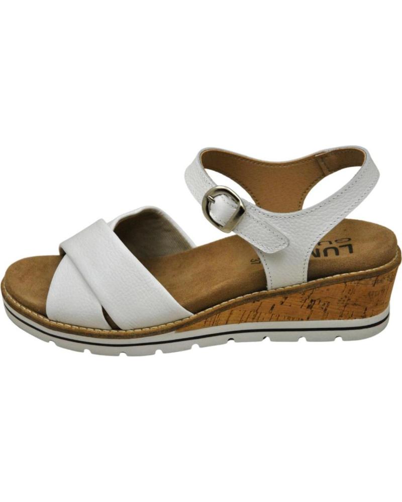 Sandalias de Mujer LUMEL SANDALIA BIO RECICLABLE PARA PLANTILLAS MUJER 1230-10 WHITE 5099