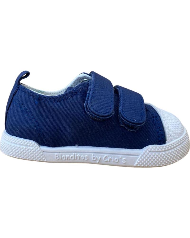 Deportivas de Niño CRIOS BLANDITOS DE ZAPATILLA LONA MELON AZUL