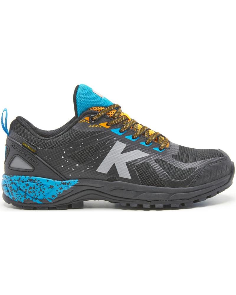 Deportivas de Hombre y Mujer y Niña y Niño KELME TRAIL TRAVEL 46970-720 AZUL DRY-TECH NEGRO NEGRO
