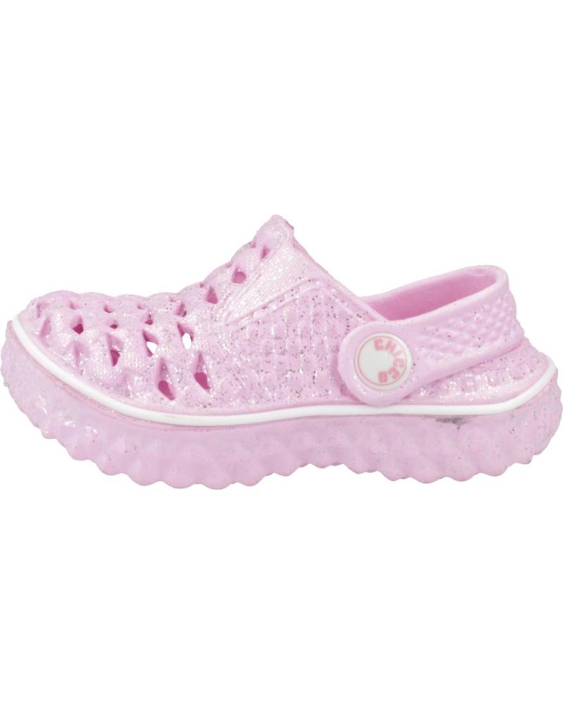 Zuecos de Niña CHICCO CANGREJERA MALIBU ROSA