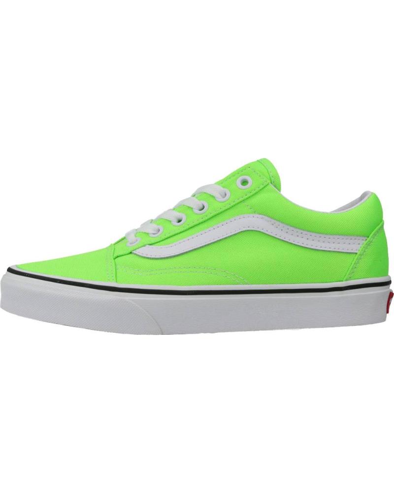 Deportivas de Mujer y Niño VANS OFF THE WALL ZAPATILLAS HOMBRE VANS MODELO UA OLD SKOOL COLOR VERDE GREEN