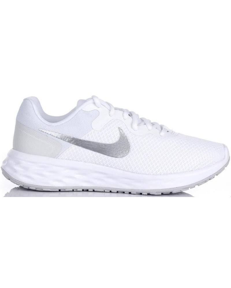 Deportivas de Mujer y Hombre y Niña NIKE SNEAKERS 3729 REVOLUTION BLANCO Y PLATA BLANCO-PLATA