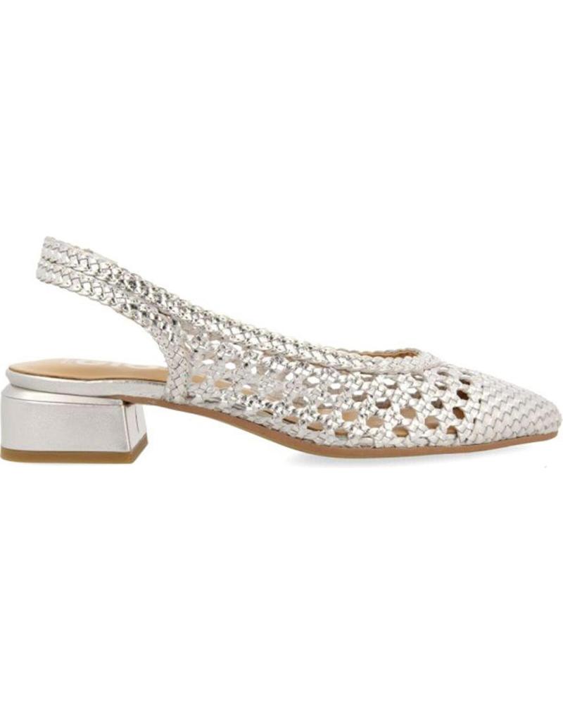 SANDALIAS SLINGBACK GIOSEPPO BAILARINAS 71185 PLATA PARA MUJER PLATA