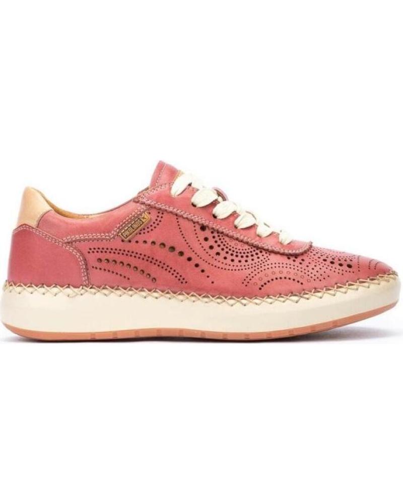 Zapatillas deporte de Mujer PIKOLINOS ZAPATILLAS PIEL CORAL CONFETTI