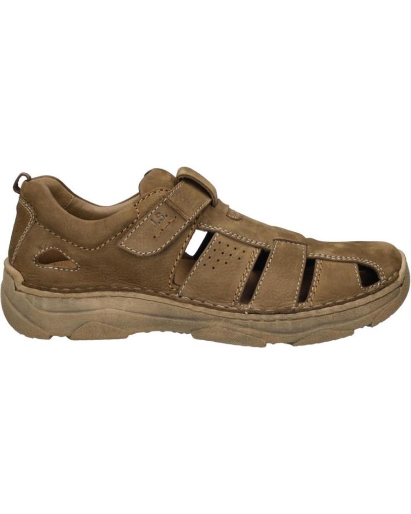 Sandalias de Hombre JOSEP SEIBEL LIAM-04 NUBUCK CAMEL