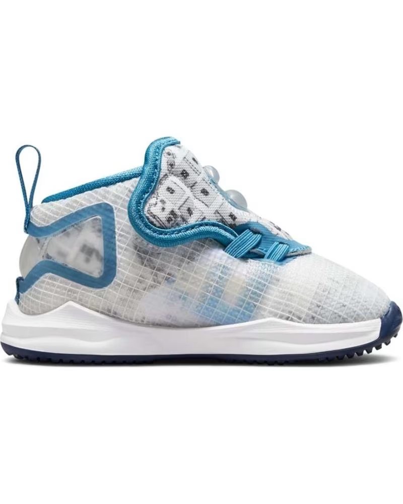 Deportivas de Niña y Niño Nike Zapatillas Sneakers Lebron 19 para Bebe en Color Azul
