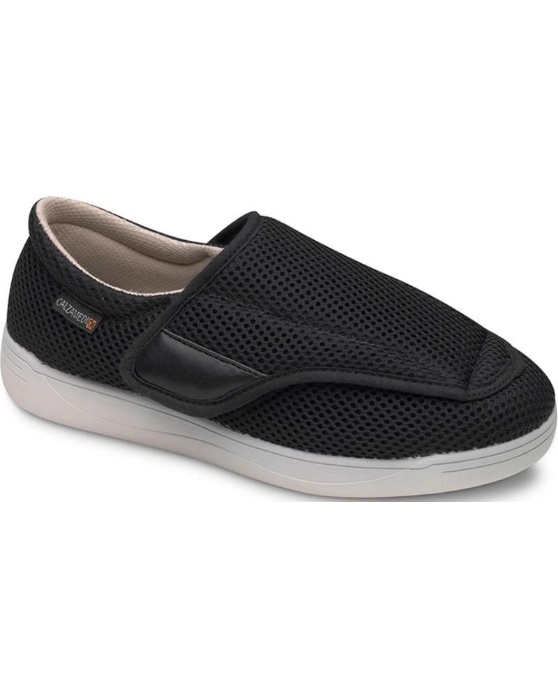 Deportivas de Mujer y Hombre CALZAMEDI ZAPATILLA DOMESTICA 3085 NEGRO