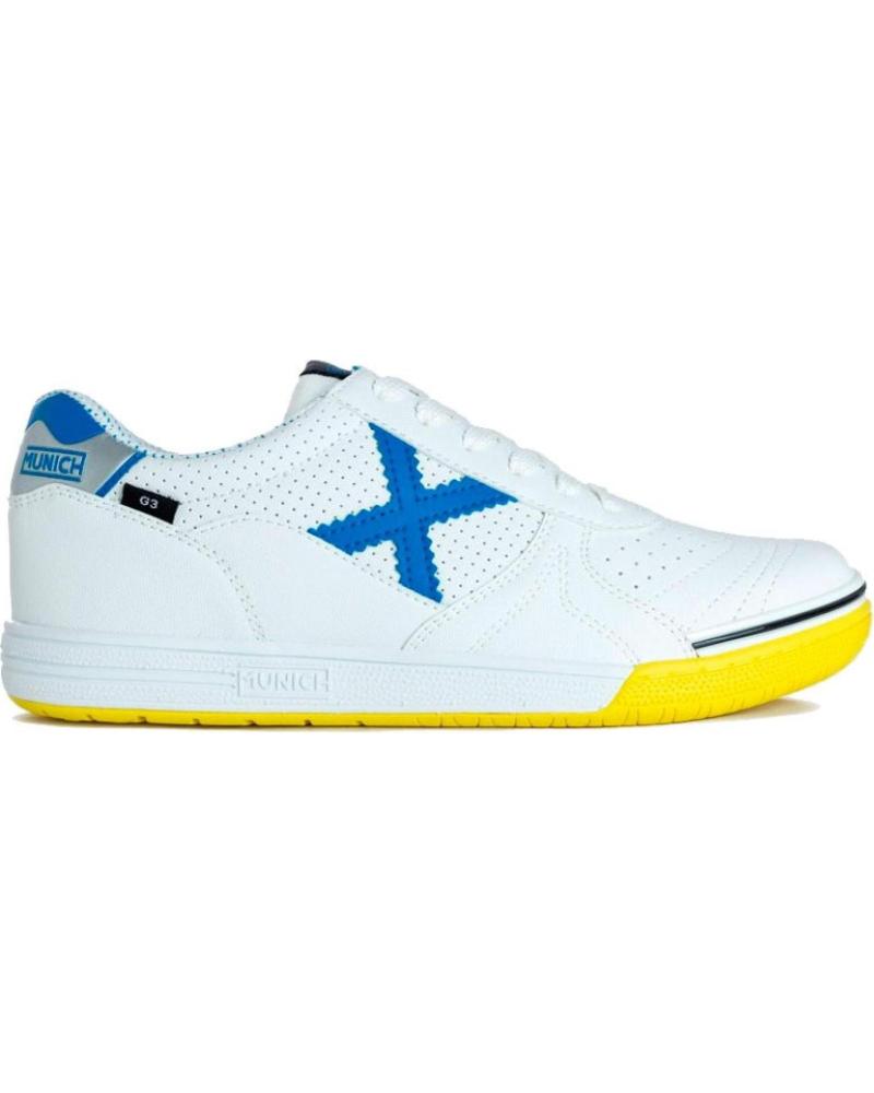 MUNICH G3 PROFIT ZAPATILLAS FÚTBOL SALA BLANCO-AZUL VARIOS COLORES