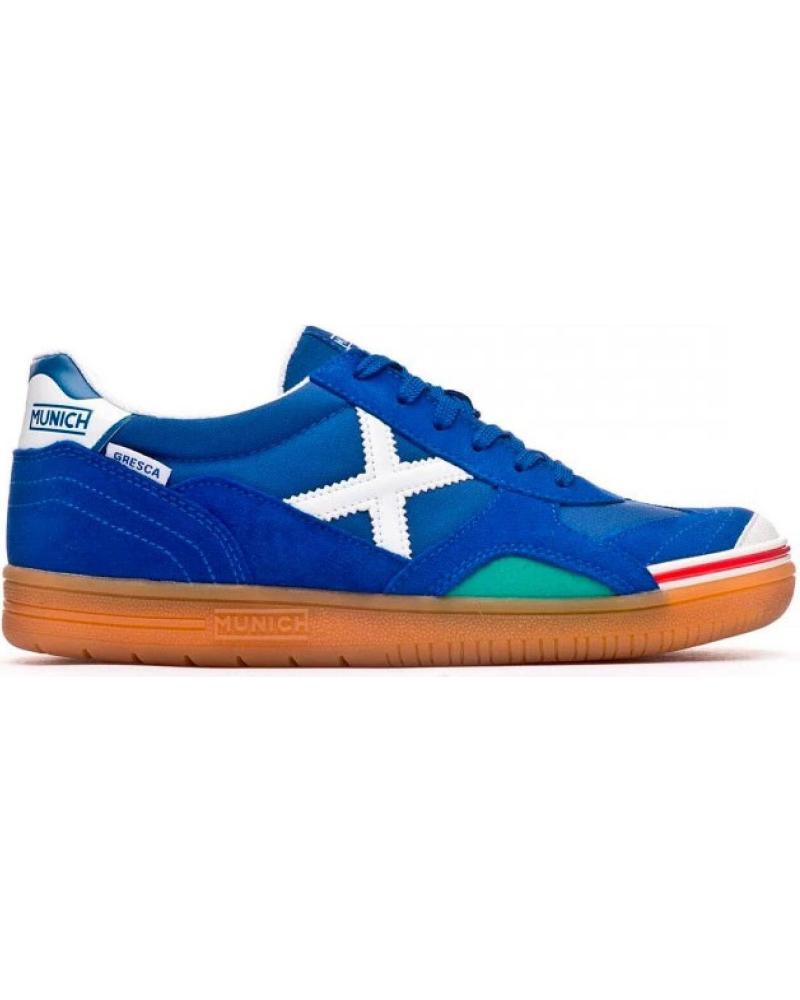 Deportivas de Hombre MUNICH ZAPATILLAS GRESCA 03 AZUL