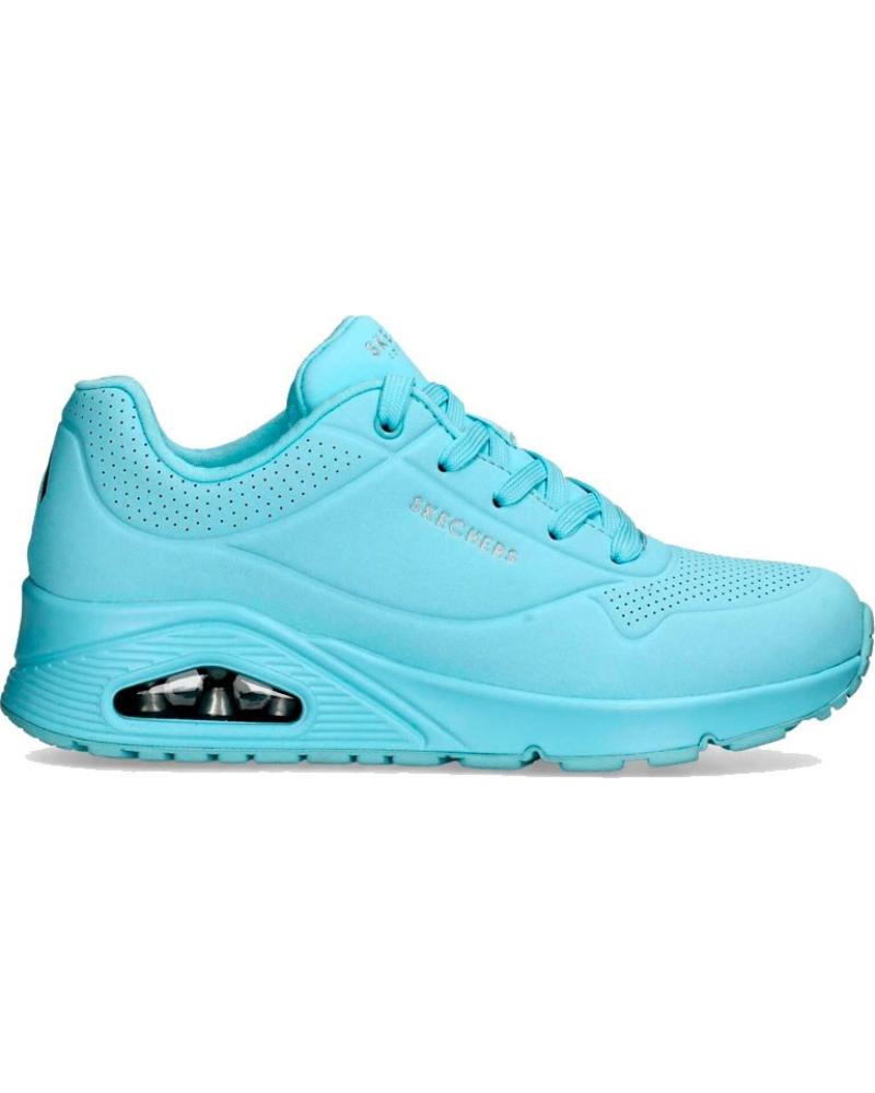 Deportivas de Mujer y Niña SKECHERS MUJER UNO STAND ON AIR 73690-LTBL AZUL