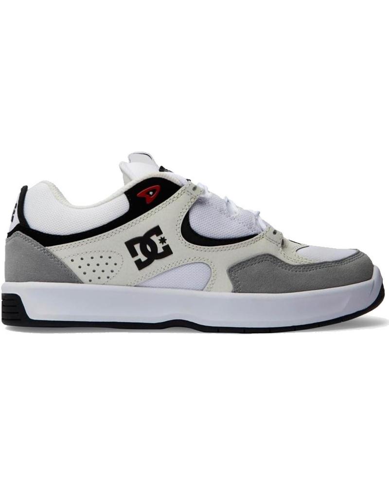 Deportivas de Hombre DC SHOES DC HOMBRE KALYNX ZERO GRIS NEGRO ADYS100819 BLANCO