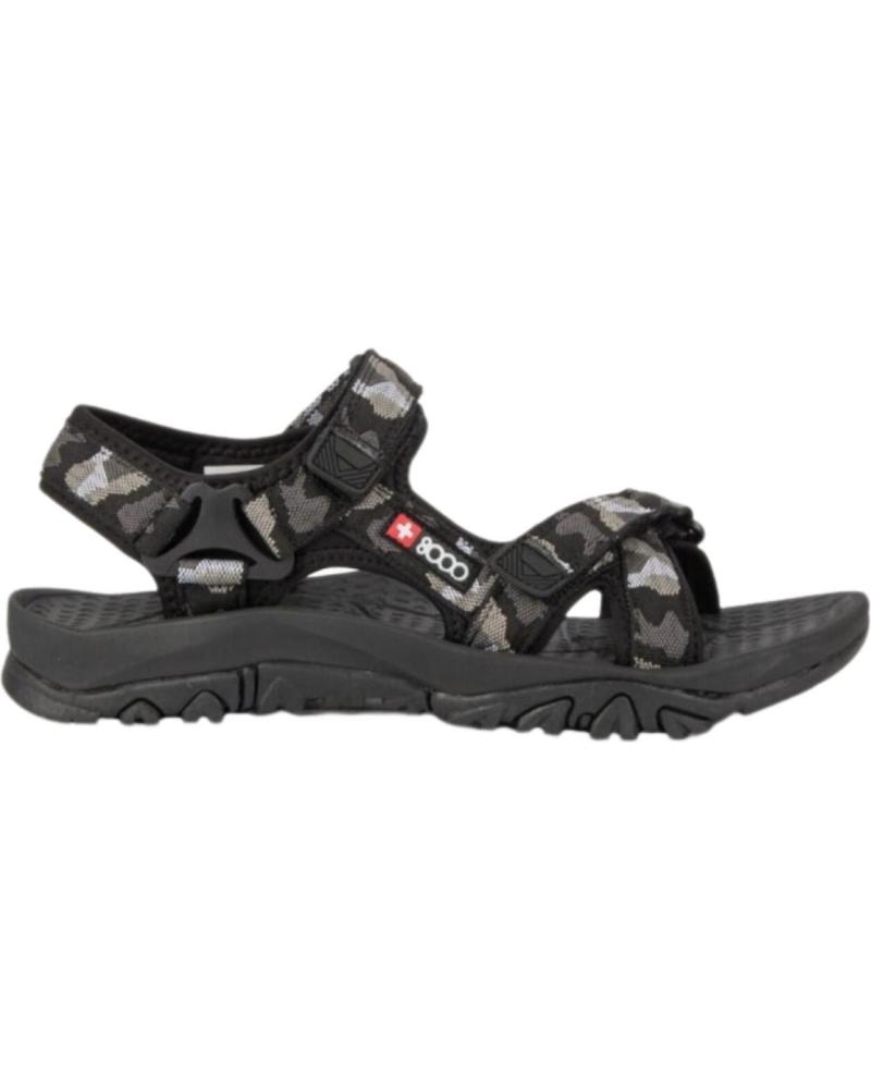 Sandalias de Hombre 8000 CHANCLA TATAY BLANCO- NEGRO