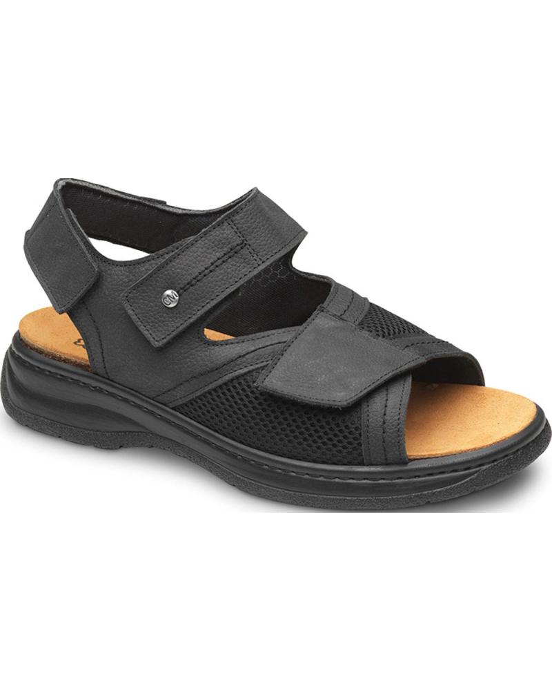 Sandalias de Hombre CALZAMEDI SANDALIAS ORTOPEDICAS 2175 ESPECIAL CABALLERO DIABETICO NEGRO