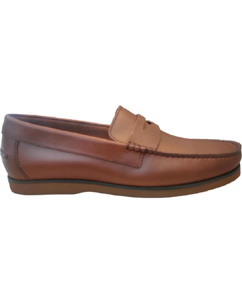 Sapatos de Homem LOTTUSSE OCEAN SAILOR LT02127-004 SIENA MARRóN
