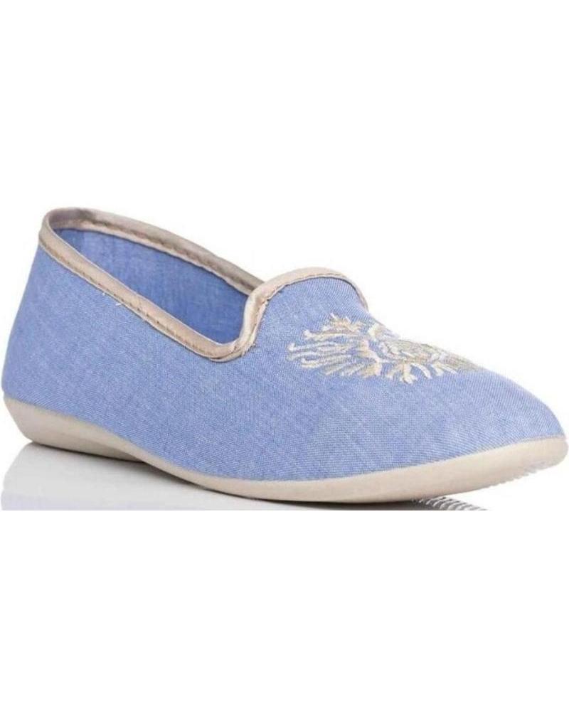 Calzado de casa de Mujer NORTEÑAS ZAPATILLAS CASA CERRADAS NORTENAS VARIOS 1098025 AZUL CLARO