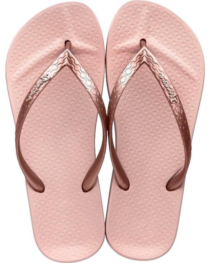 CHANCLAS IPANEMA ANATOMIC TAN PINK-METALLIC PINK