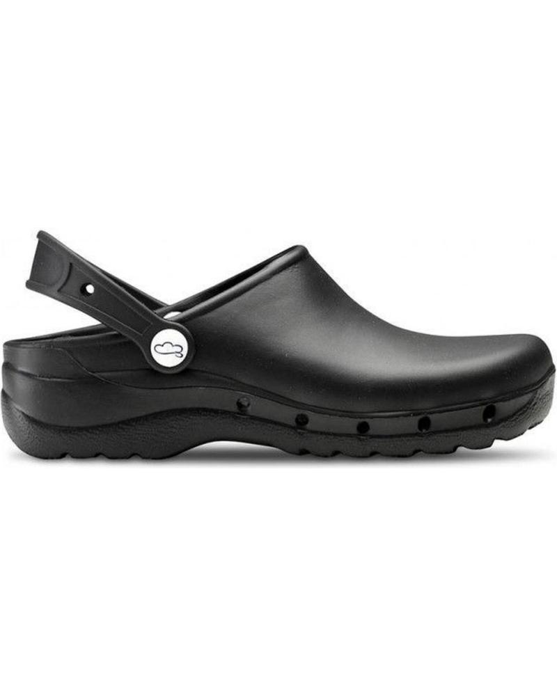 FELIZ CAMINAR ZUECOS SANITARIOS UNISEX FLOTANTES NEGRO