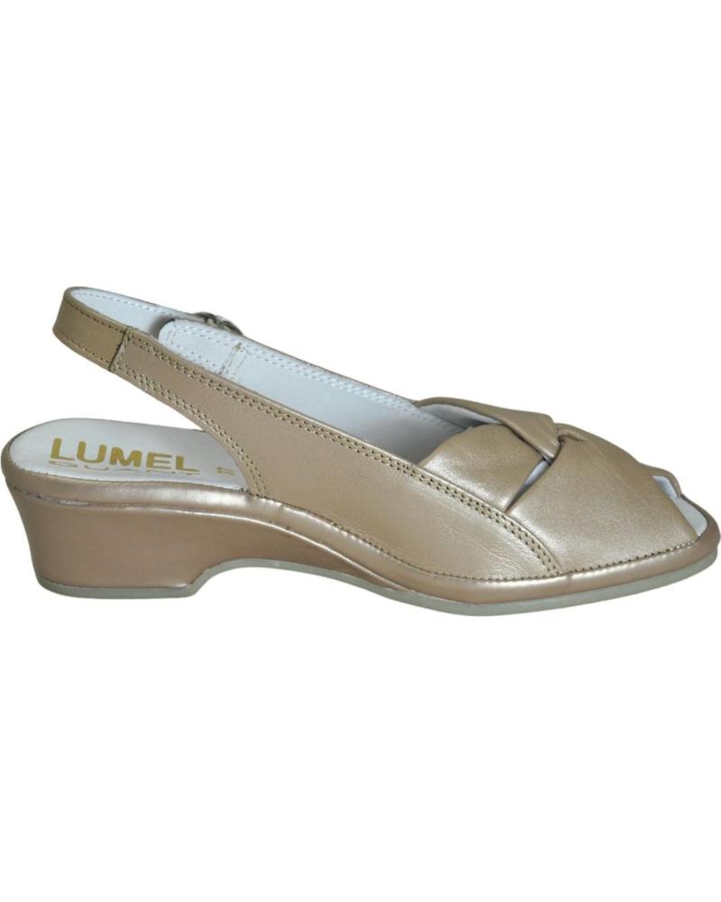 Sandálias de Mulher LUMEL LUMEL 4X-498 CLAMIRA SANDALIA ANATOMICA ANCHO ESPECIAL COOP COOPER 746