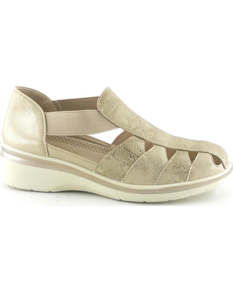 Sandalias de Mujer AMARPIES ZAPATO CONFORT PARA MUJER AMD26316 COLOR PLATINO