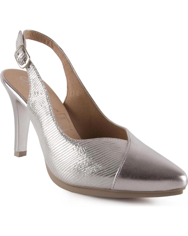 Sapatos de salto de Mulher CHAMBY ZAPATOS DE SALON VARIOS 4992 PLATA