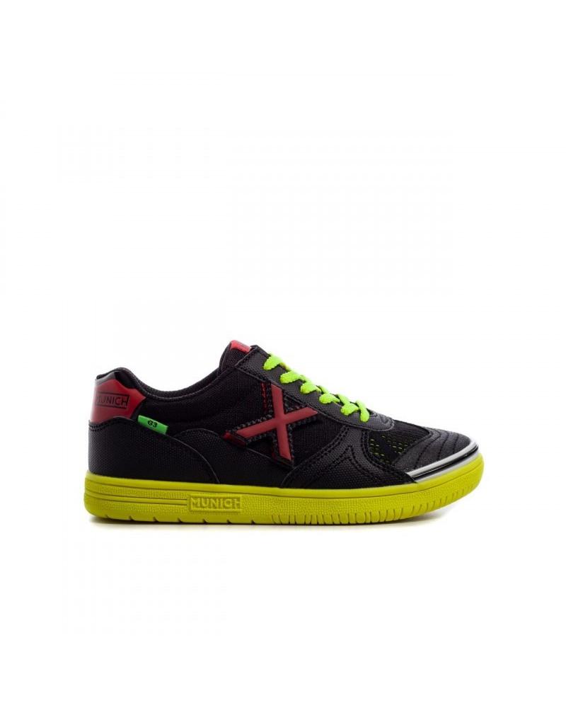 Deportivas de Mujer y Niña y Niño MUNICH G-3 SWITCH 131 1511131 NEGRO-AMARILLO