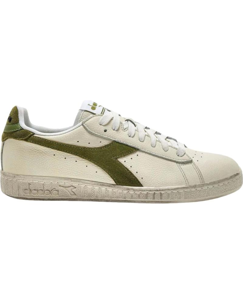 Deportivas de Mujer DIADORA ZAPATILLAS GAME L LOW WAXED SUED WHITE-FERN