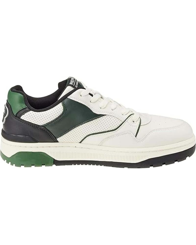 Deportivas de Hombre REPLAY ZAPATILLAS GEMINI TOFU GREEN BLACK