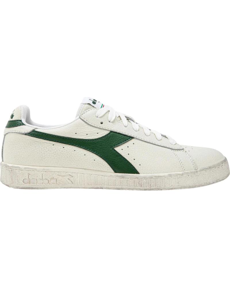 Deportivas de Mujer y Hombre y Niño DIADORA ZAPATILLAS GAMME L LOW WAXED WHITE-FOGLIAGE
